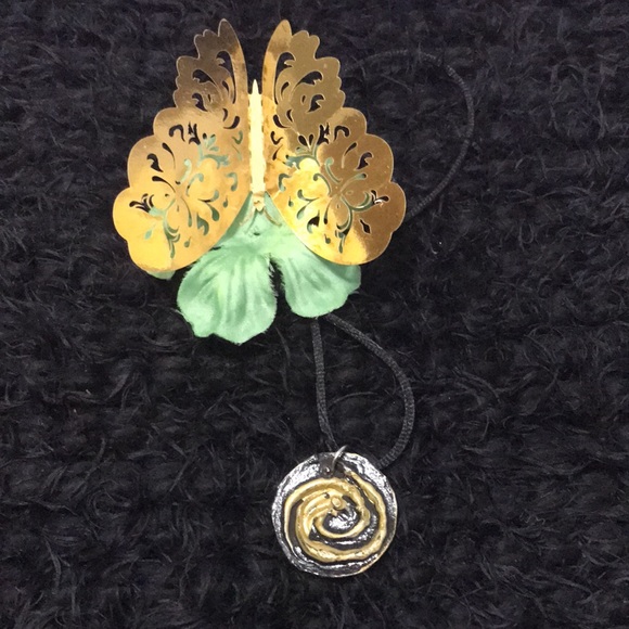 Reversible Rare Vintage Boho One of a Kind Handmade Necklace - Picture 11 of 16